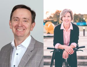 Fulbright Chairs Peter Felten and Susan Hrach