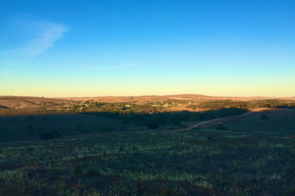 Panorama image of Burra, South Australia