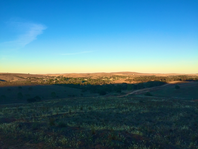 Panorama image of Burra, South Australia