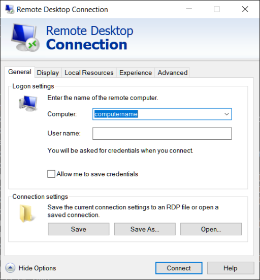 How to Access a Desktop Computer Remotely - Department of Electronics