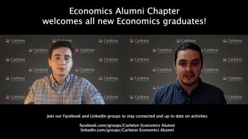 Thumbnail for: Economics Alumni Chapter welcomes Economics Class of 2021