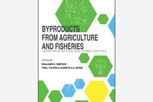 book cover with green yellow blue hexigons cu_people_job_titled byproducts from agriculture and fisheries