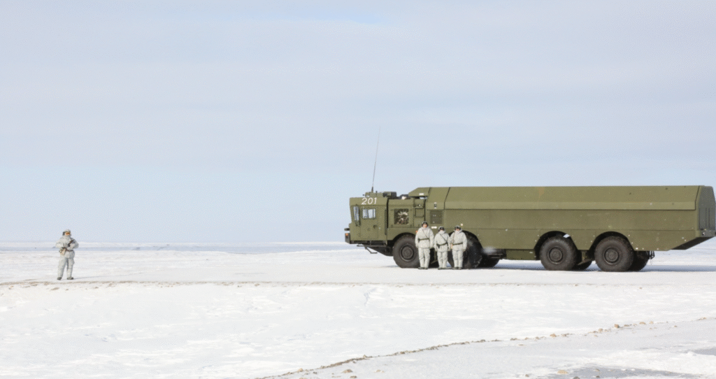 Russian Troops in the Arctic