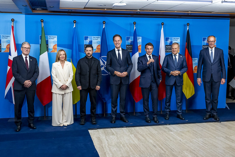 NATO leaders at 2025 NATO Summit in The Hague