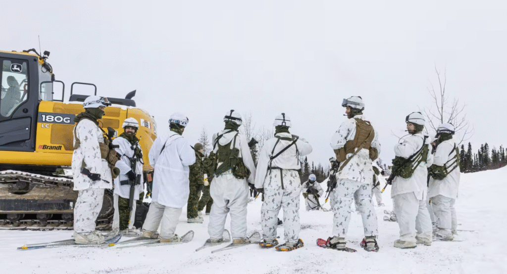 soldiers during exercise