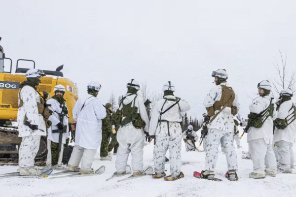 soldiers during exercise