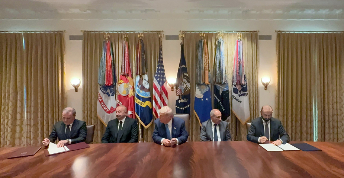 Meeting of Azeri, Armenian, and Us Presidents