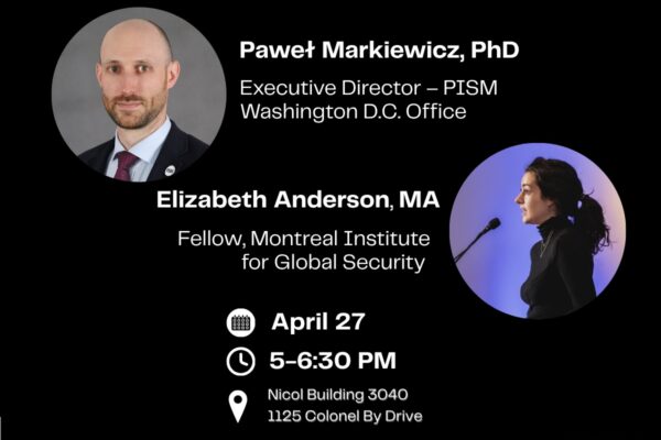 Horizontal poster for Baltic Sea Security Event