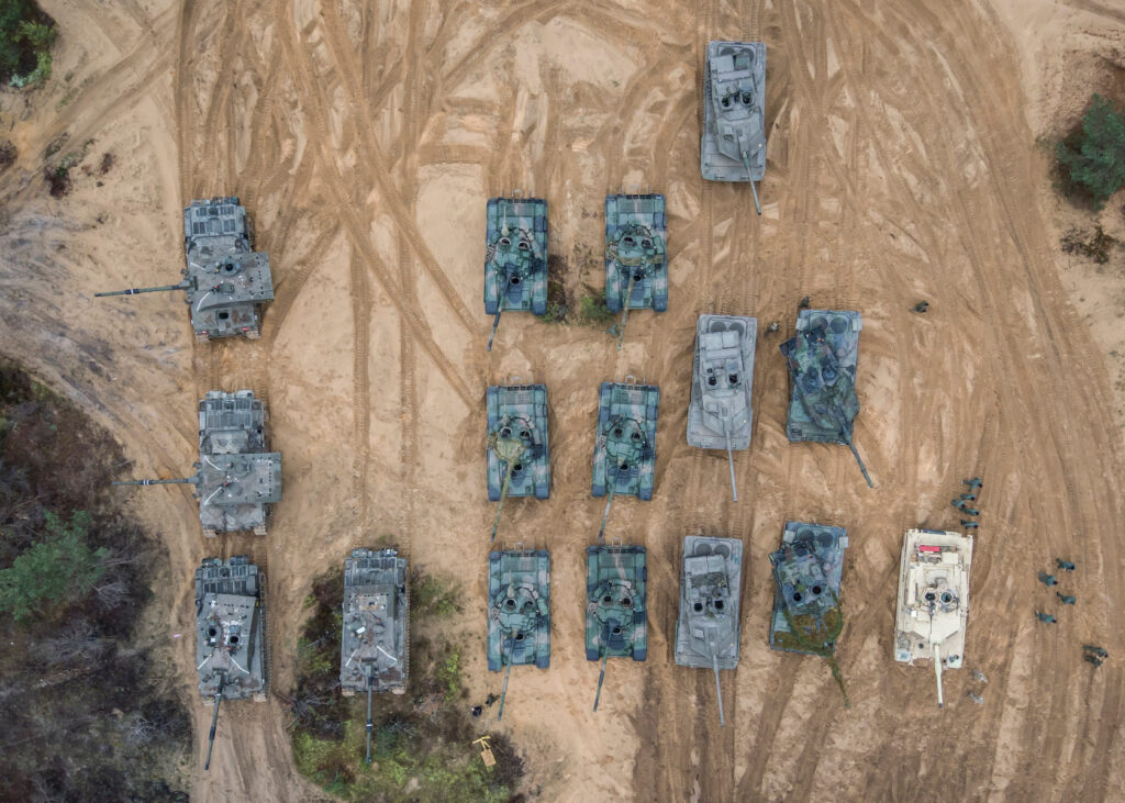 tanks in latvia