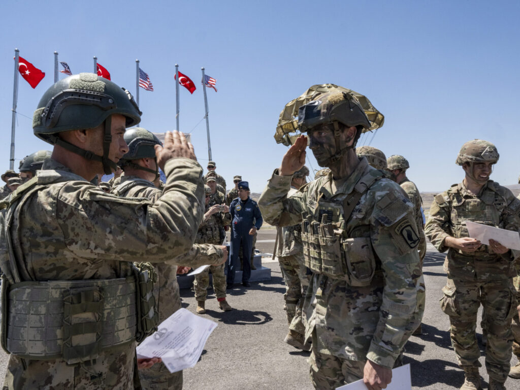 U.S., Turkish allies conduct airborne assault exercise during Agile Spirit 23