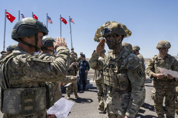 U.S., Turkish allies conduct airborne assault exercise during Agile Spirit 23