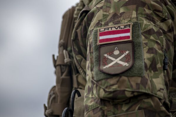 Image of Latvian soldier