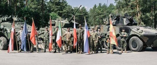 Photo of NATO force in Latvia