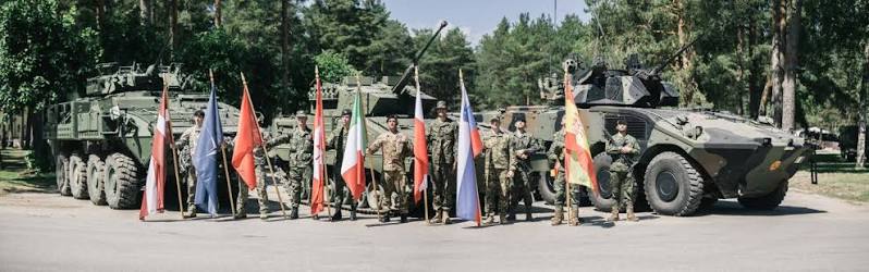 Photo of NATO force in Latvia