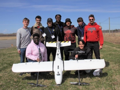 Photo for the news post: Team Blackbird Takes Top Prize in National Student Drone Competition