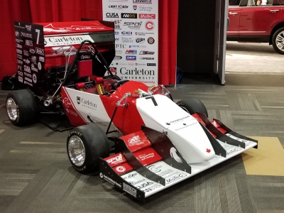 Photo for the news post: Ravens Racing Team Showcases New Car