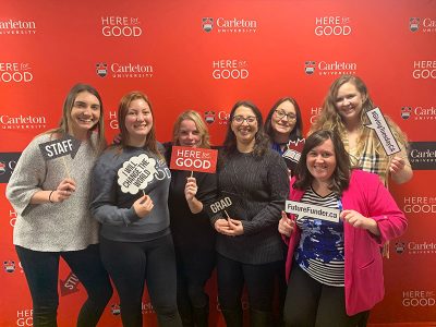 Photo for the news post: A Million-Dollar Day for Carleton on Giving Tuesday