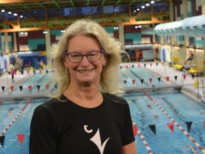 Photo for the news post: Decorated Swimmer Lynn Marshall Leads Carleton Masters Swim Team