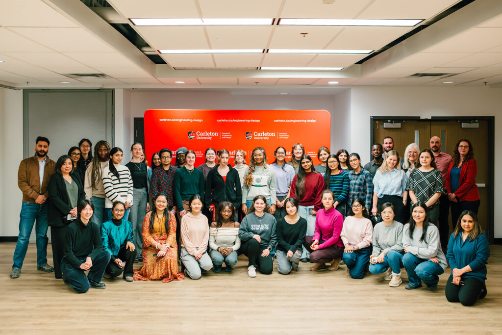 Group of people at the mentorship night