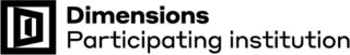 Signage that says Dimensions Participating institution 
