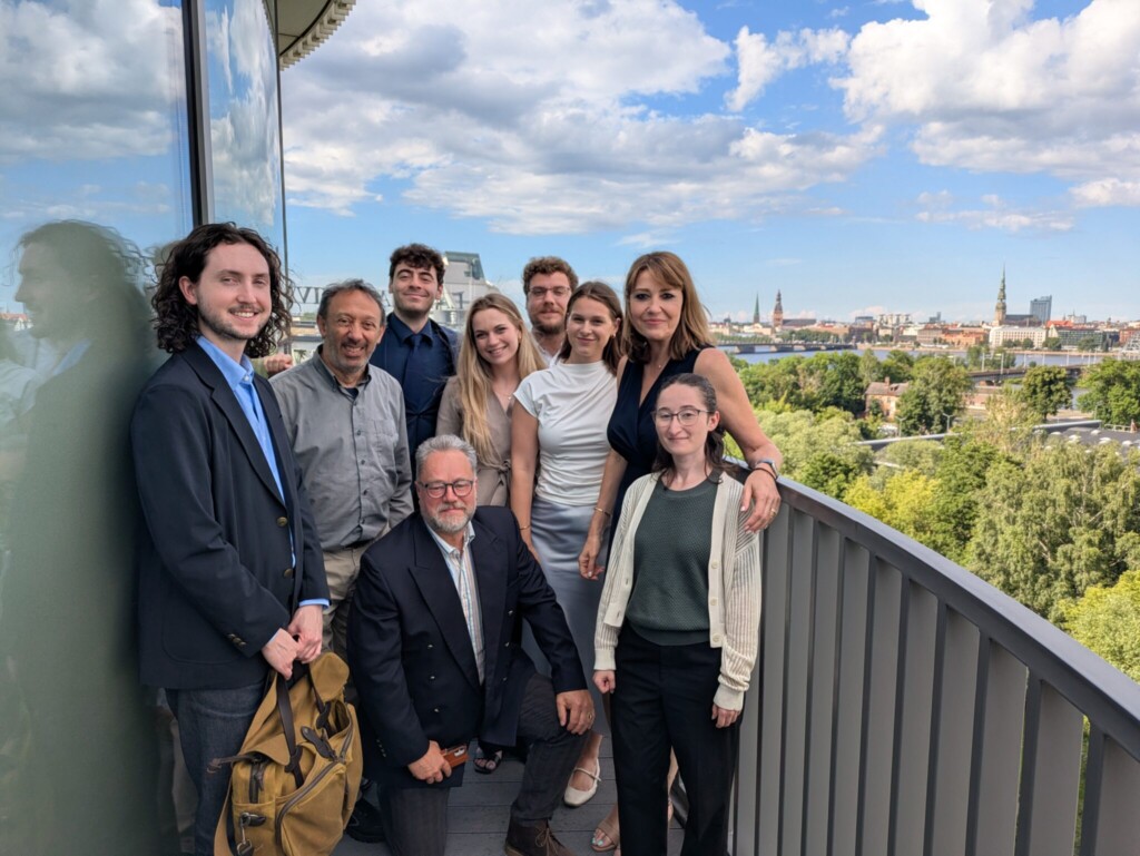 EURUS students and faculty in Riga, Lativa for emerging scholar conference.
