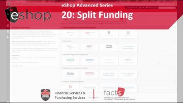 Thumbnail for: 20. Split Funding
