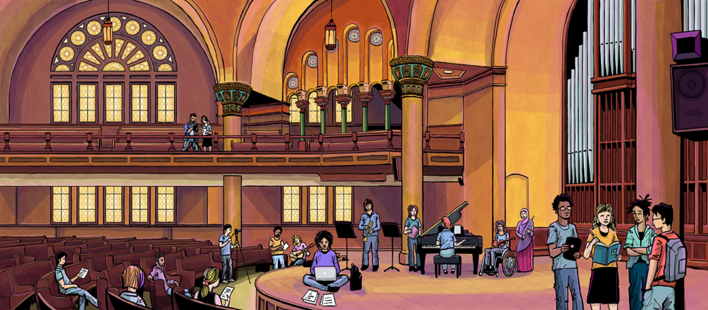 Illustration of CDCC by Colin