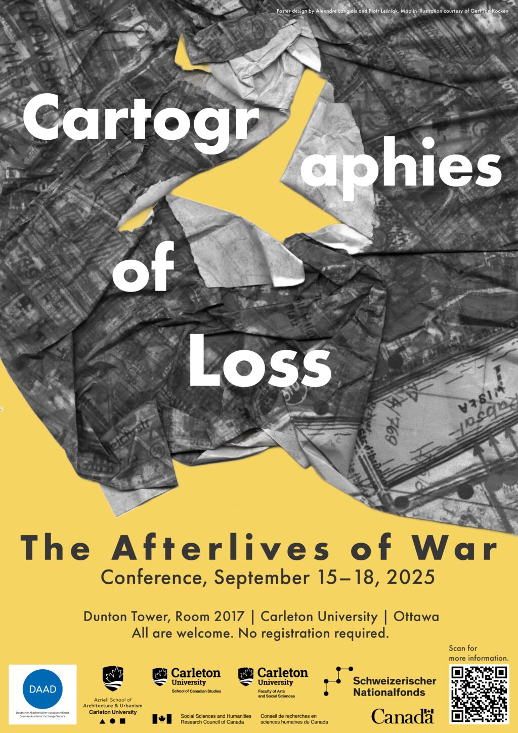 Cartographies of Loss Conference Poster