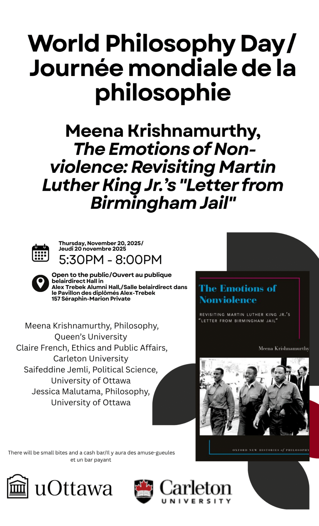 World Philosophy Day - Nov. 20 5:30pm