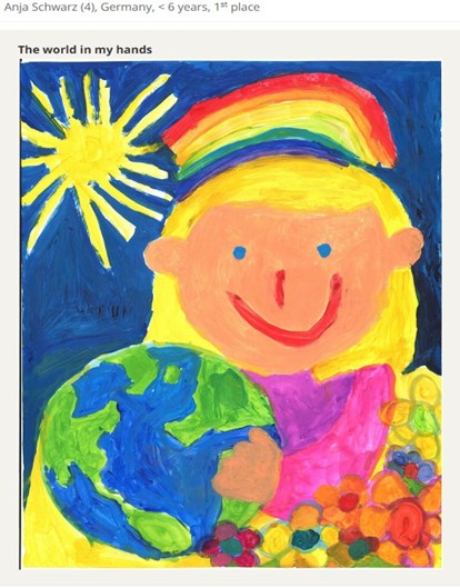 The world in my hands. Barbara Petchenik Children’s World Map Drawing Competition. 