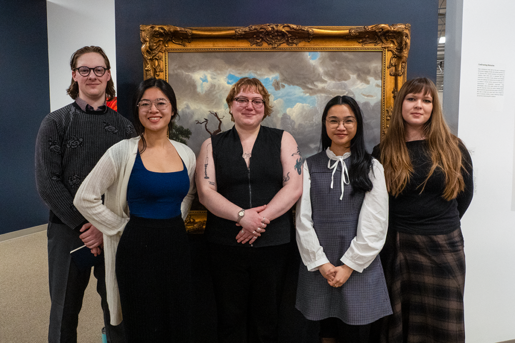 From left to right: Patrick Kennedy, Mina Nguyen, Shauna Brierley, Patricia Mercado and Kate Fowler