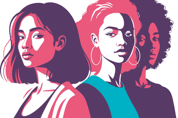 illustration of women