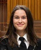 Student Ambassador with dark hair