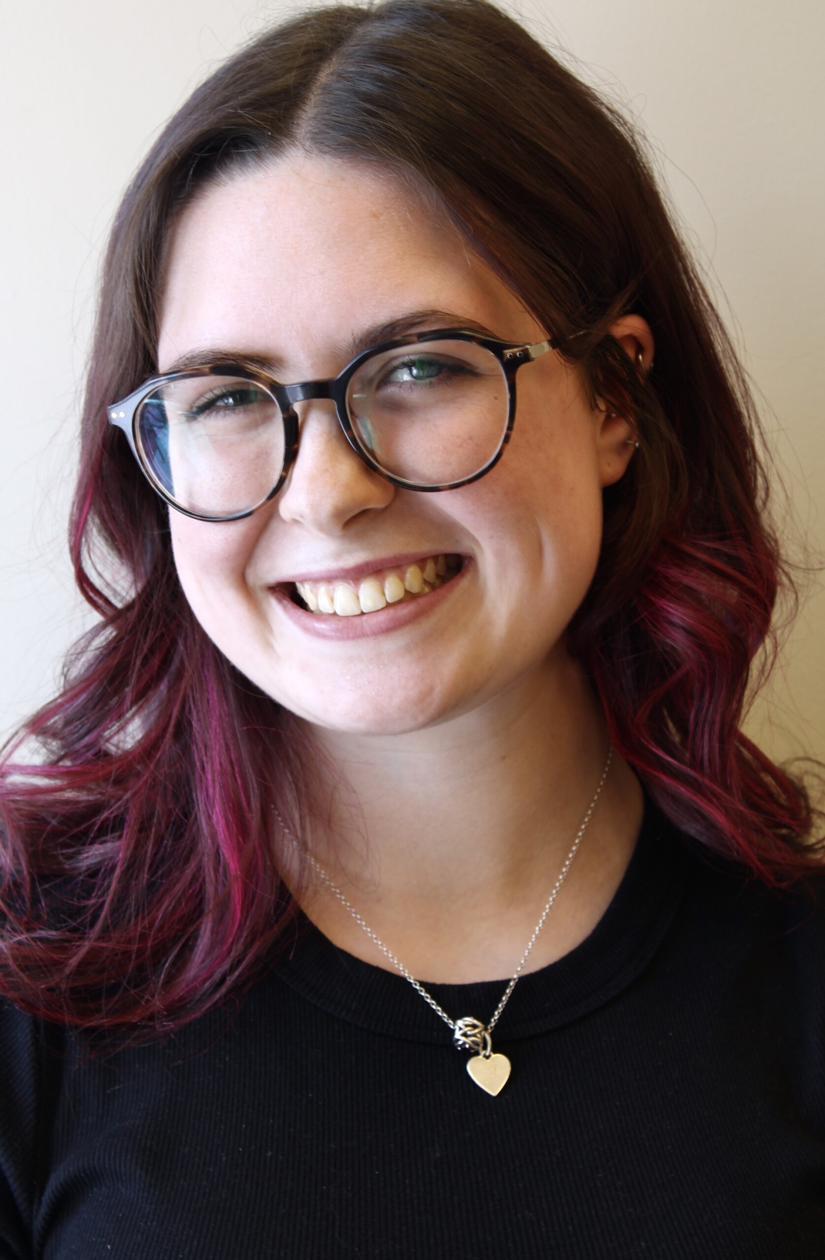 Student with glasses