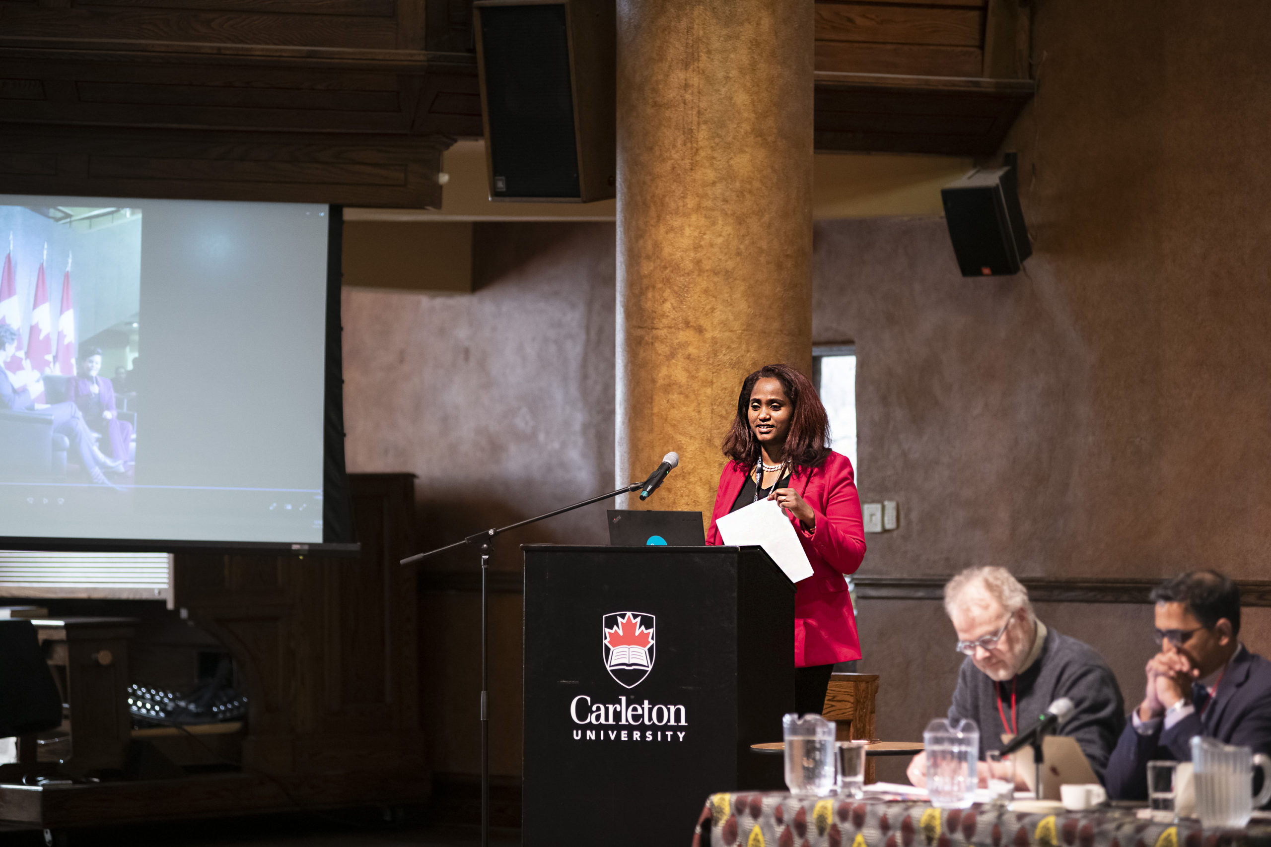 The second panel of the day, titled Canada and African: Dialogue Building, Changing Narrative