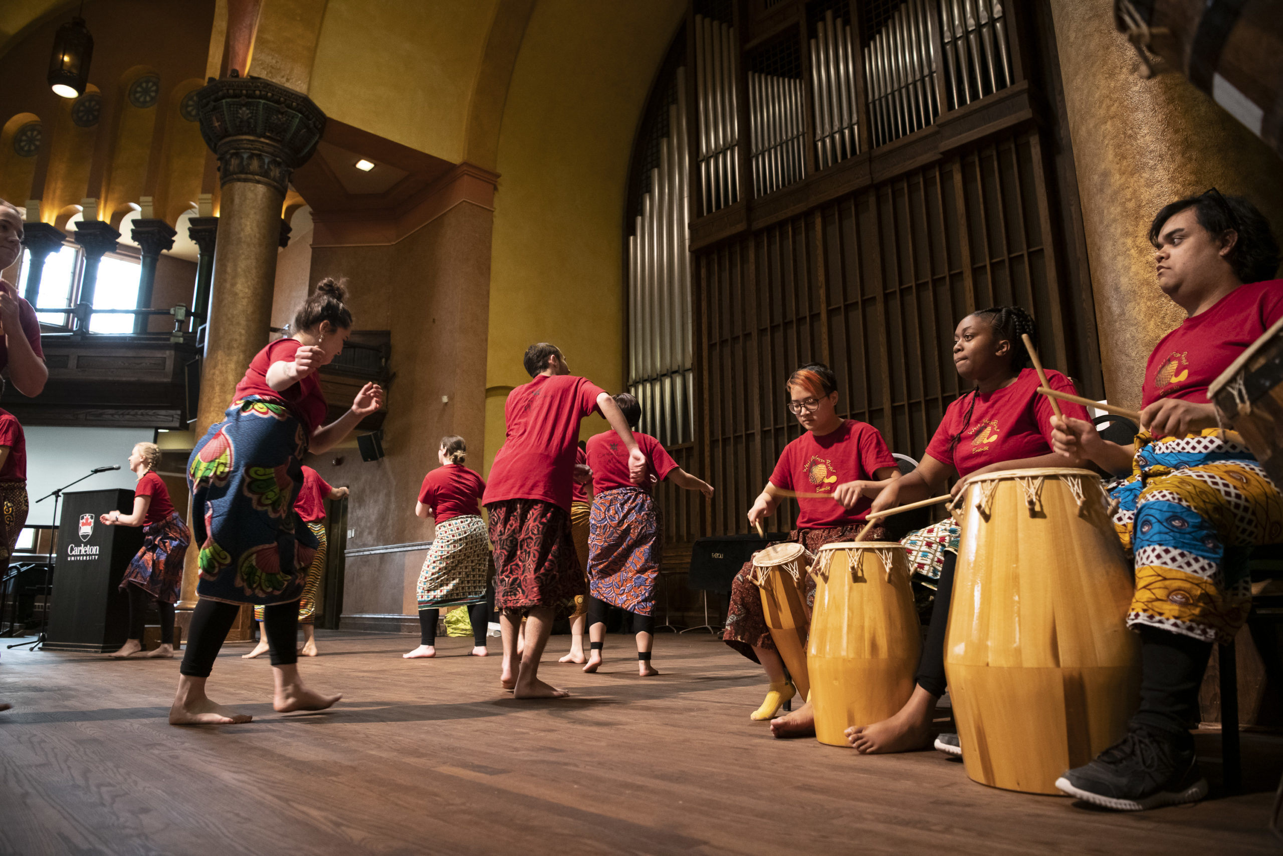 Carleton's West African Rhythm Ensemble