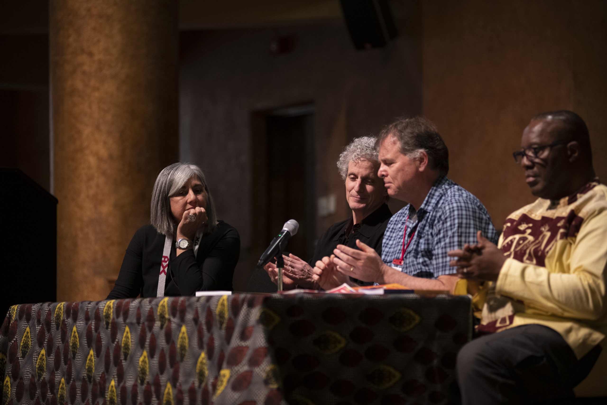 Applause for Professor Hassim's discussion of her new book, Voices of Liberation: Fatima Meer