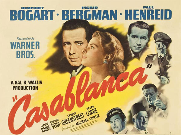 Casablanca Movie Poster