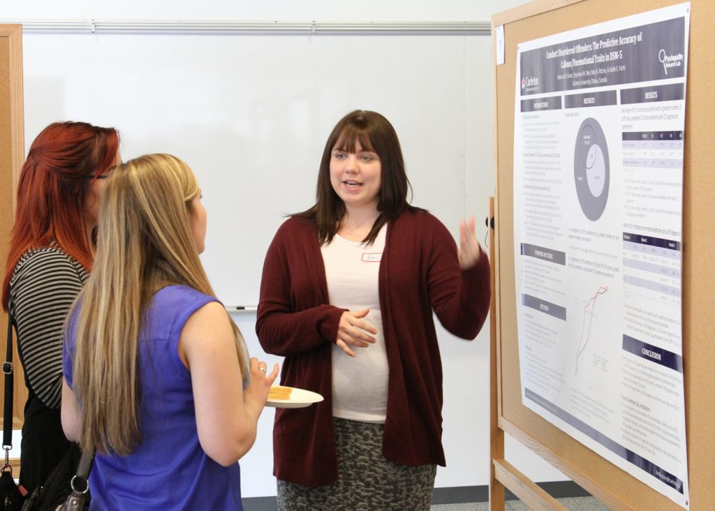 Becky Grace “Conduct Disordered Offenders: The Predictive Accuracy of Callous/Unemotional Traits in DSM-5.”