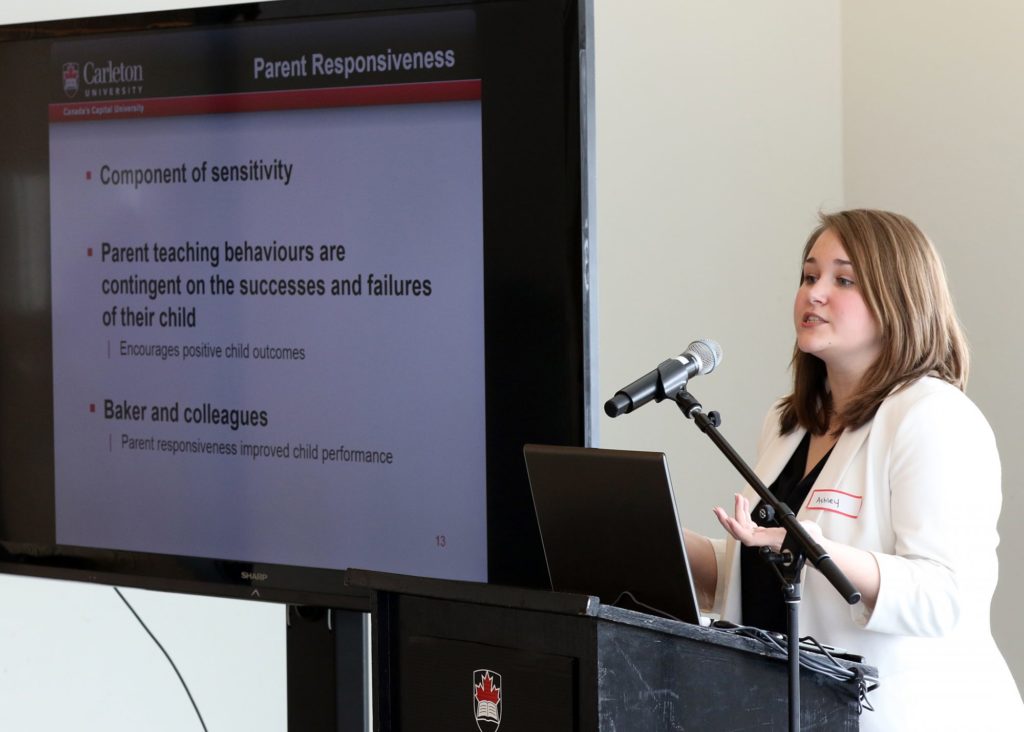 Ashley Bildfell “Is .82 too good to be true? The role of maternal sensitivity in a child’s early literacy development.”