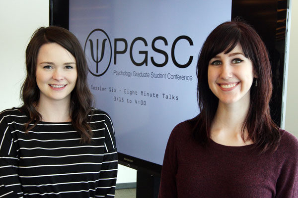 Students at the Psychology Graduate Student Conference