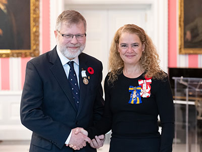 Sgt Johanie Maheu, Rideau Hall © OSGG, 2018.