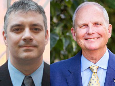 Profs. Tim Cook and Norman Hillmer