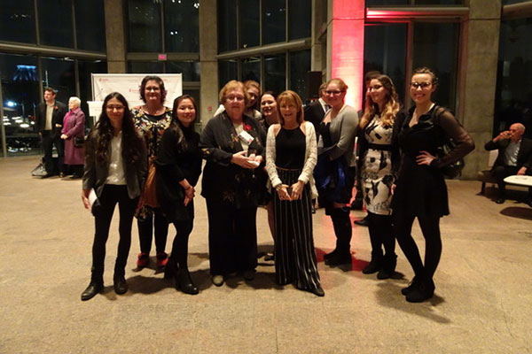 From left to right: Gheed Al Nassan Dr. R. Norris Kiana Choi Dr. R. Hoey Mrs. Elana Rabinovitch Second Row: Kelli Knox Jordan Lundrigan Erin McRae Alycia Artyszuk Megan Shannon