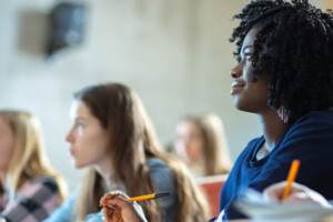 students in a classroom