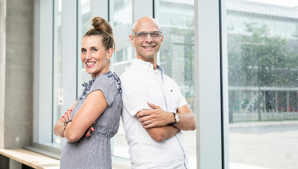 Profs. Kim and Jim, Minding the Brain Podcast