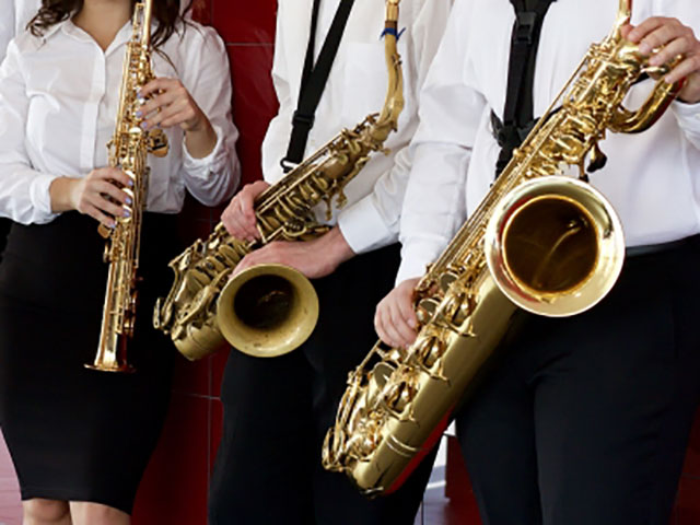 Student jazz ensemble