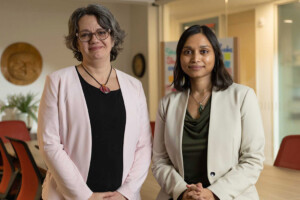 Carleton University researchers Luciara Nardon and Amrita Hari
