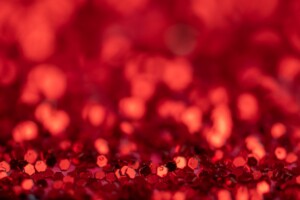 Red sequins
