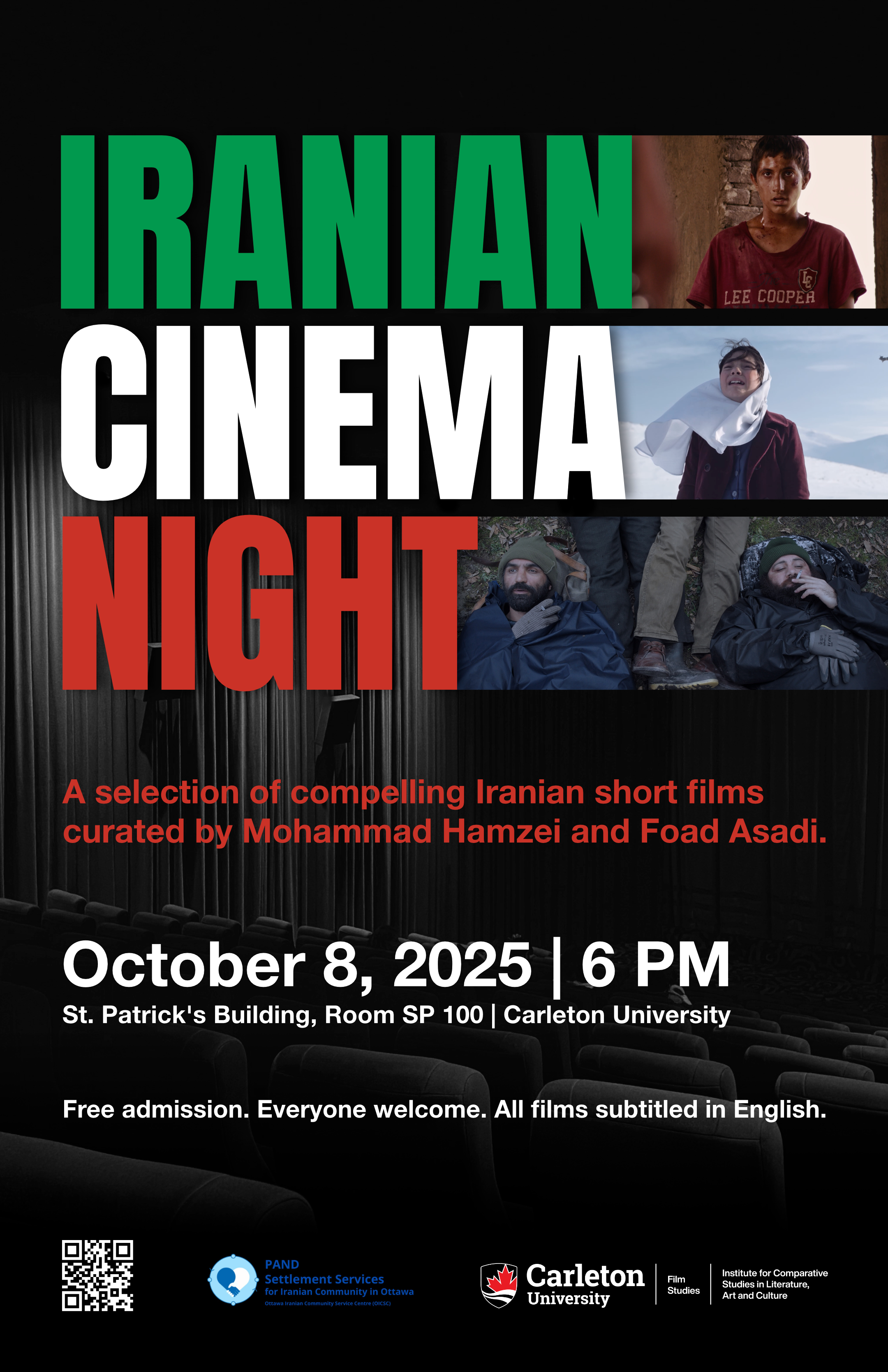 Iranian Cinema Night poster